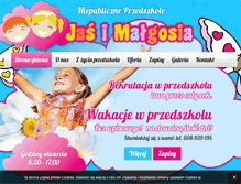 Tablet Screenshot of jasimalgosia.edu.pl